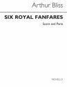 Arthur Bliss, Six Royal Fanfares Brass Ensemble Brass Instruments Buch