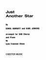 Just Another Star SAB, Piano Accompaniment Vocal Score