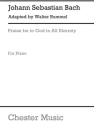 Praise be to God in All Eternity - Choral Finale for piano