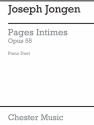 Pages Intimes op.55 for piano duet