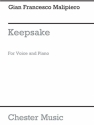 Malipiero: Keepsake Voice, Piano Accompaniment Mixed Songbook