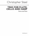 Trio  for flute, cello and harp score and parts