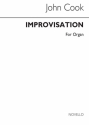 John Ernest Cook, Improvisation On Veni Creator Spiritus Orgel Buch