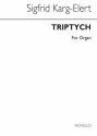 Sigfrid Karg-Elert, Triptych Op.141 Orgel Buch