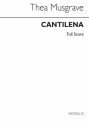 Thea Musgrave, Cantilena For Oboe Quartet Oboe Violin Viola Cello Partitur