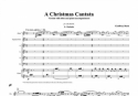 Geoffrey Bush, Christmas Cantata (Score And Oboe Part) Soprano SATB Oboe Piano Accompaniment Partitur