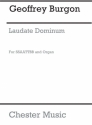 Burgon: Laudate Dominum SATB, Organ Accompaniment Vocal Score