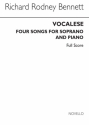 Richard Rodney Bennett, Vocalese Soprano Voice and Piano Buch