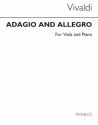 Antonio Vivaldi, Vivaldi Adagio And Allegro Viola/Pf Viola und Klavier Buch
