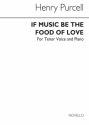 Henry Purcell, If Music Be The Food Of Love Tenor Voice and Piano Buch