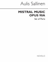 Aulis Sallinen, Mistral Music (Parts) Flute String Quartet Buch
