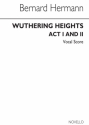 Wuthering Heights  Acts 1 and 2   vocal score