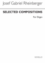 Josef Rheinberger, Selected Compositions Book 1 Orgel Buch + CD