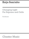 Changing Light  for soprano and cello full score