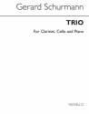 Gerard Schurmann, G Trio Clarinet And Cello And Piano Cello Clarinet Piano Chamber Buch
