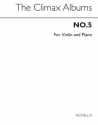 The Climax Album No. 5 For Violin And Piano Violine und Klavier Buch