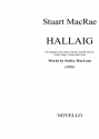 Stuart MacRae, Hallaig - Score Soprano Tenor SATB Harp Violin Cello Partitur