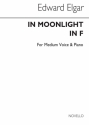 In Moonlight In F Medium Voice And Piano Vocal Buch