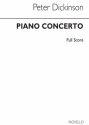 Peter Dickinson, Concerto For Piano Klavier Studienpartitur