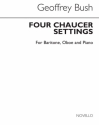 4 Chaucer Settings   for baritone, oboe and piano
