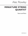 Miniature String Quartet Streichquartett Partitur + Stimmen
