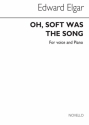 Edward Elgar, Edward Oh Soft Was The Song In D Voice And Piano Vocal and Piano Buch