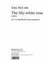 John McCabe, The Lily-White Rose Men's Voices Chorpartitur