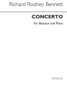Richard Rodney Bennett, Concerto (Basson Part And Piano Reduction) Bassoon and Orchestra Buch