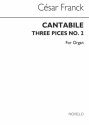 3 Pieces no.2 'Cantabile' for organ