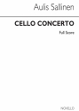 Aulis Sallinen, Concerto For Cello Orchestra Cello Studienpartitur