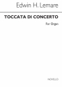 Edwin Lemare, Toccata Di Concerto For Organ Orgel Buch
