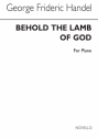 Georg Friedrich Hndel, Gf Behold The Lamb Of God (Messiah) Organ Orgel Buch