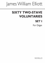 James W. Elliott, Sixty 2-Stave Voluntaries For Harmonium Set 1 Orgel Buch
