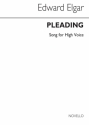 Edward Elgar, Pleading In Ab High Voice High Voice and Piano Buch
