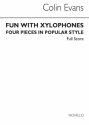 Colin Evans, Fun With Xylophones Clarinet Ensemble Score Chamber Ensemble Partitur