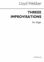 3 Improvisations for organ
