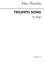 Alec Rowley, Triumph Song (Alleluia) Organ Orgel Buch