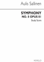 Aulis Sallinen, Symphony No.8 Op.81-Autumnal Fragments Score Orchestra Buch