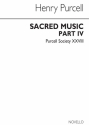Sacred Music Part 4 for mixed chorus, string instruments and organ accompaniment score