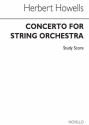 Herbert Howells, Concerto For String Orchestra Orchestra String Orchestra Studienpartitur