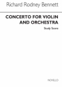 Richard Rodney Bennett, Concerto For Violin Violin and Orchestra Partitur
