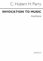Hubert Parry, Invocation To Music SATB Buch