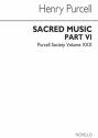 Henry Purcell, Purcell Society Volume 30 - Sacred Music Part 6 SATB String Instruments Buch