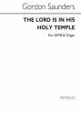 Lord Is In His Holy Temple SATB and Organ Chorpartitur