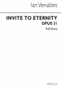 Ian Venables, Invite to Eternity Op.31 Tenor String Quartet Buch