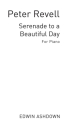 P Revell: Serenade To A Beautiful Day Medium Voice, Piano Accompaniment Score