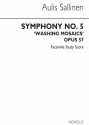 Aulis Sallinen, Symphony No.5 'Washington Mosaics' Orchestra Studienpartitur