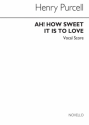 Henry Purcell, Ah How Sweet It Is To Love Vol 21 Vs Vocal Buch