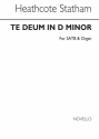 Heathcote Statham, Te Deum Laudamus SATB and Organ Chorpartitur