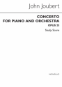 John Joubert, Concerto For Piano & Orchestra Piano and Orchestra Studienpartitur